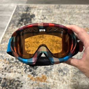 SPY snow goggles